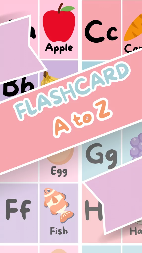 Flashcard ABC for teacher l printable only l pastel theme