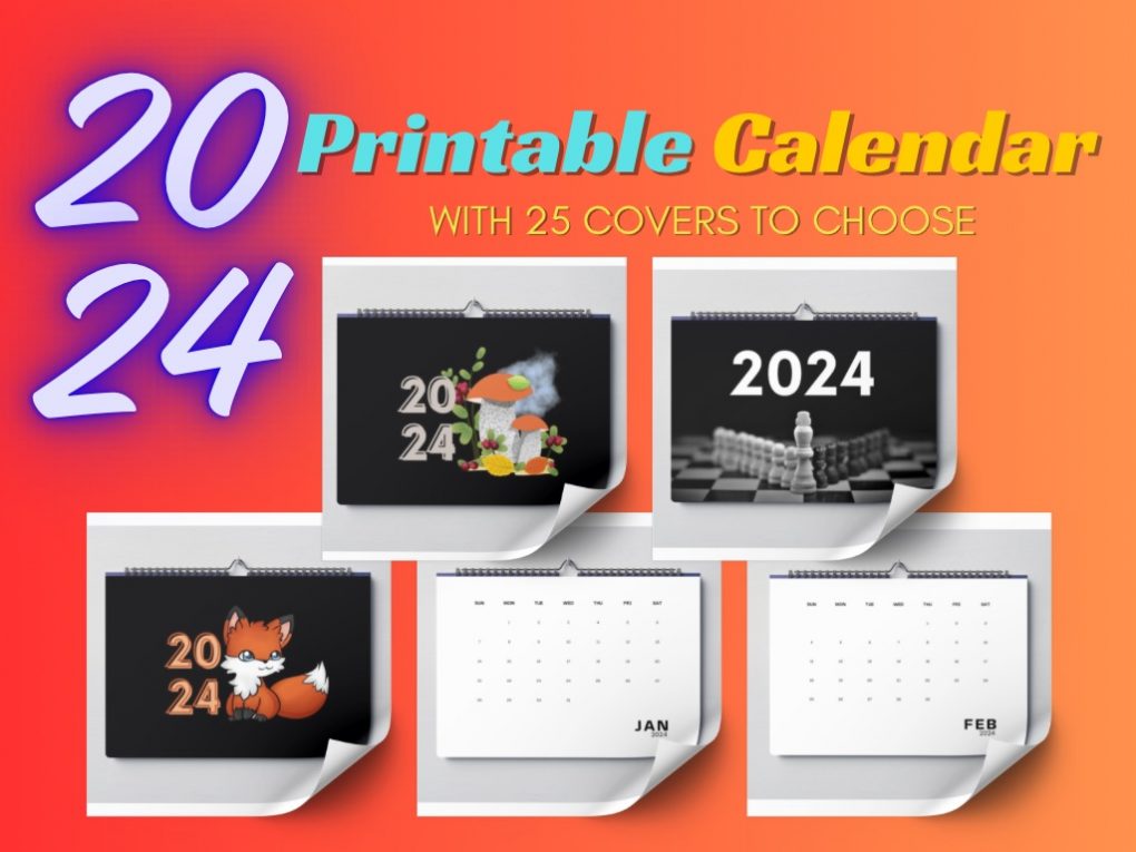 Simple Printable 2024 Calendar