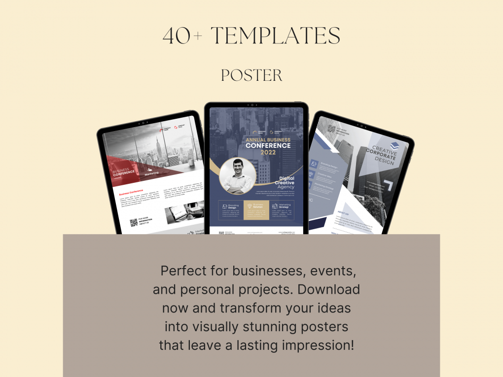 40+ Creative Poster Template | Canva Template | Event Poster Template | Design Poster Template | Show Poster | Party Poster | Music Poster