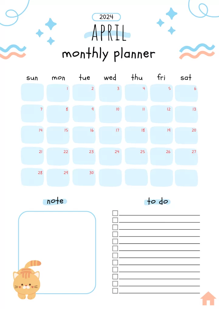 2024 Monthly Planner Complete 1 year Planner | ipad | Good Notes | Digital Planner | 2024 Calendar | Notes | To do List