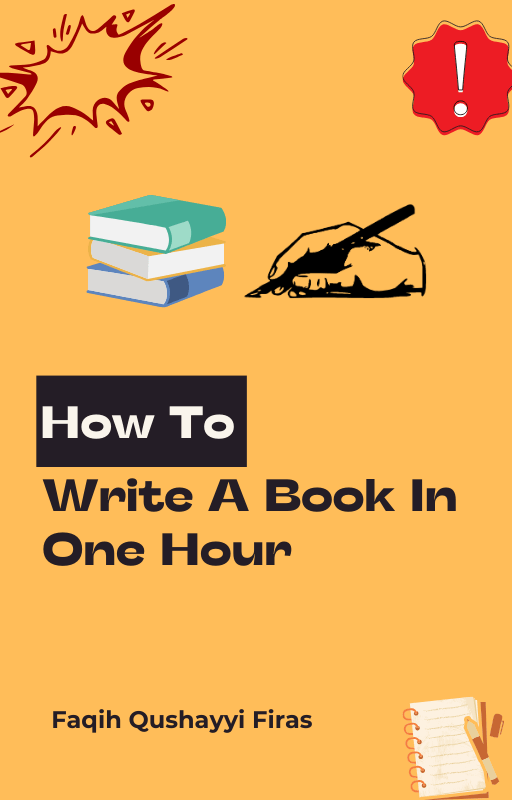 HOW TO WRITE A BOOK IN ONE HOUR