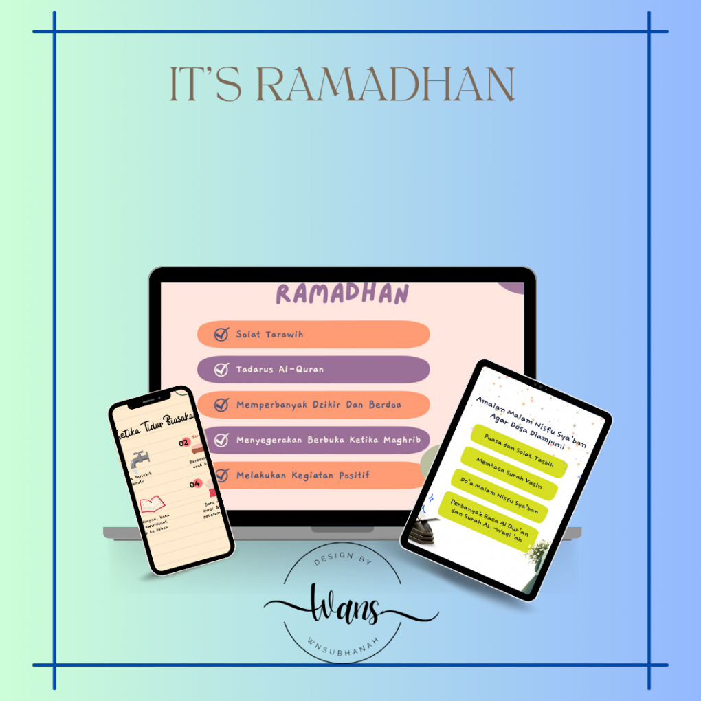It's Ramadhan