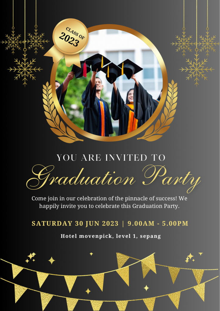 Poster graduation
