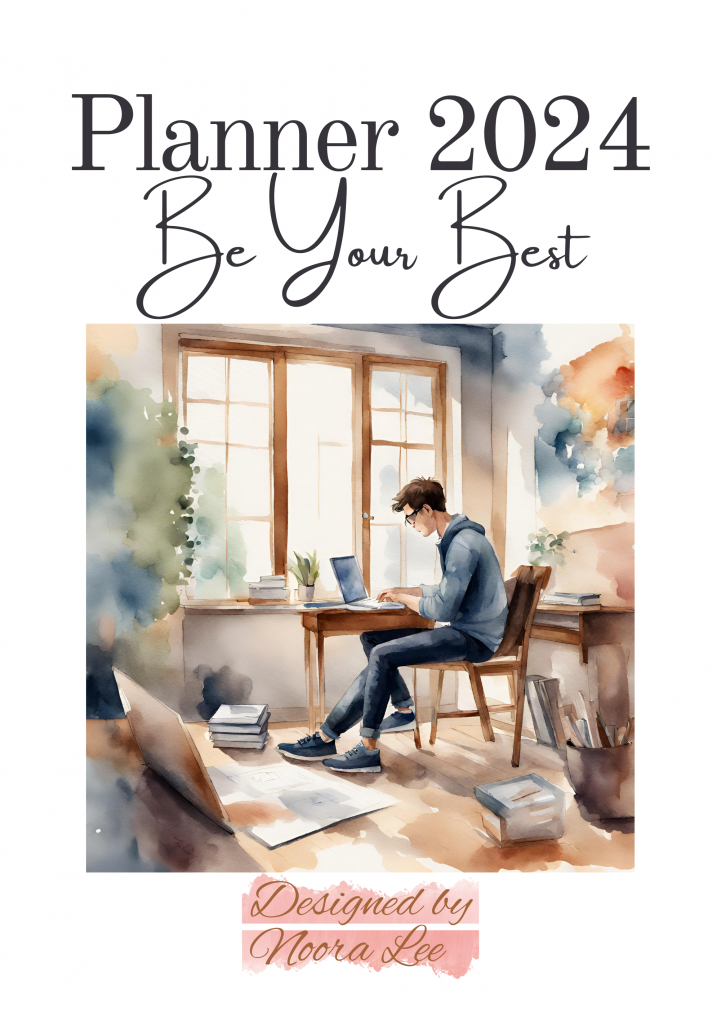 Printable Education Planner 2024 Templates for Canva