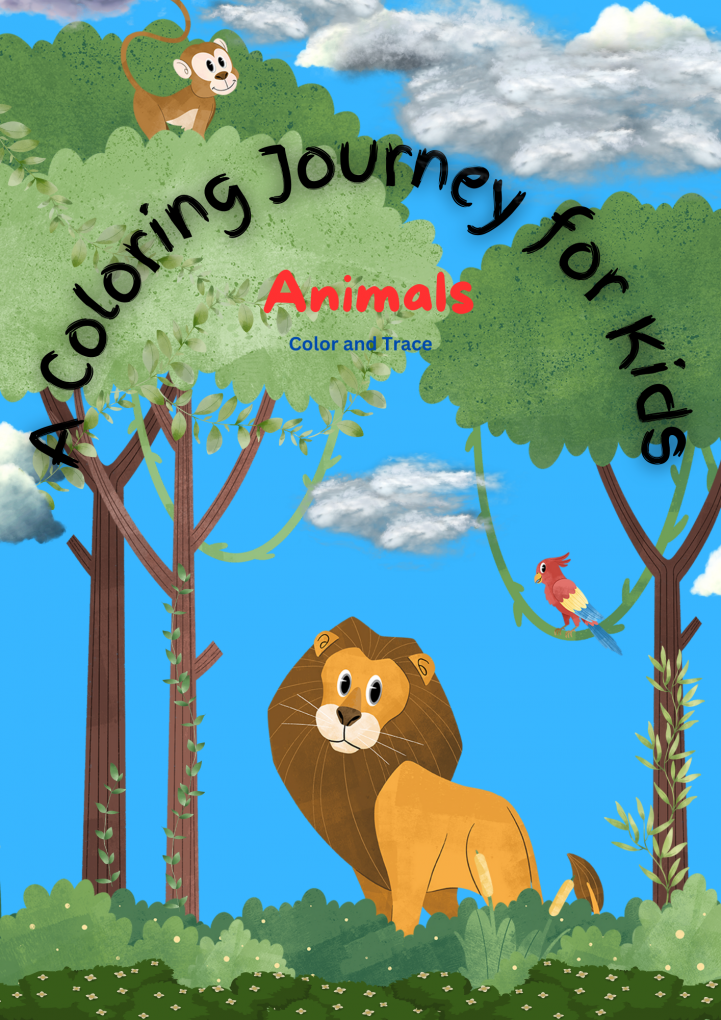 Printable Coloring Journey For Kids/Kindergarten/Preschool (30 pages)
