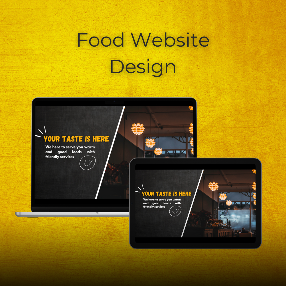 Website design restaurant