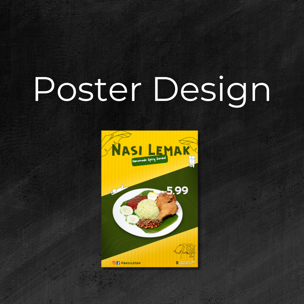 Poster design food