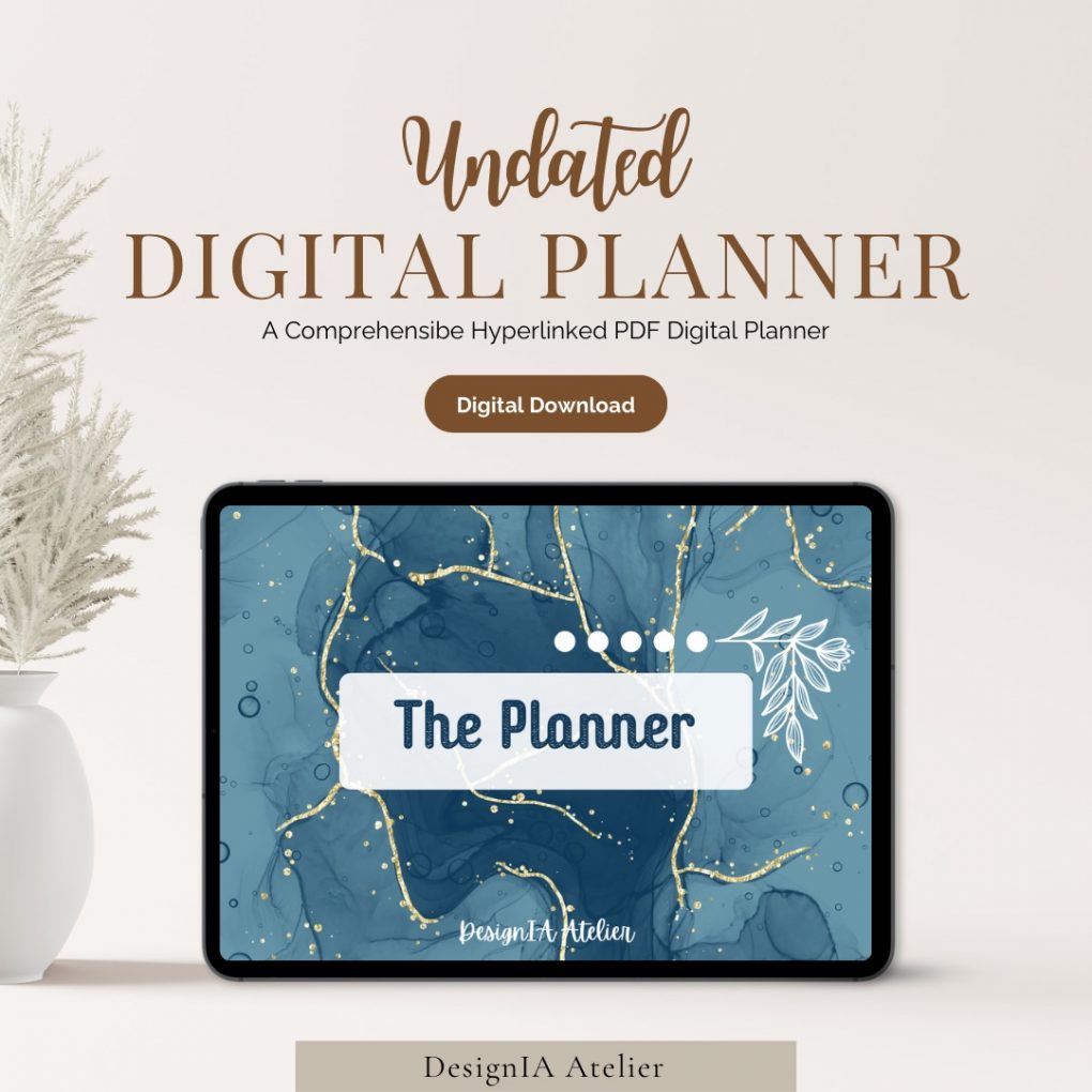 The Planner | Undated Digital Planner