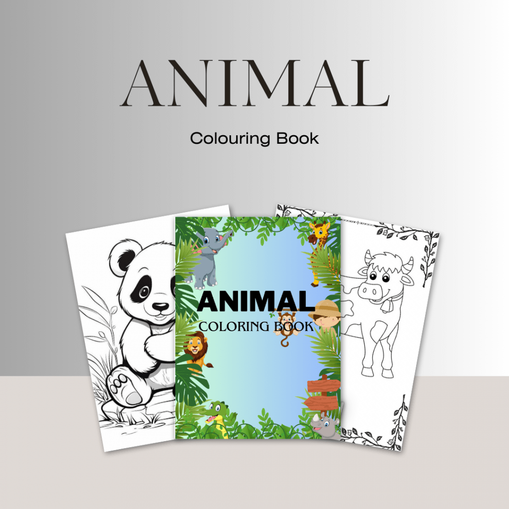 30 Animal Coloring Book