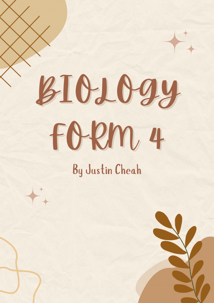 [SPM] BIOLOGY FORM 4 NOTES chapter 2